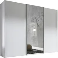 STAUD Schwebetürenschrank Sinfonie Plus, edles Design in hochwertiger Qualität, Made in Germany Mit Spiegeltür und vier verschiedenen Ausstattungsvarianten