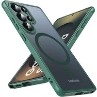 CoolGadget Handyhülle Magnet-Hülle für Samsung Galaxy S25 Ultra Schutzhülle magnetisch 6,9 Zoll, Hülle Matt Stoßfest kompatibel mit QI-Laden Zubehör Kameraschutz Case