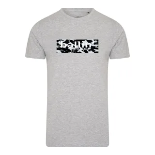 Camo Block Shirt von Ballin Est. 2013 in der farbe Grau und in größe L.