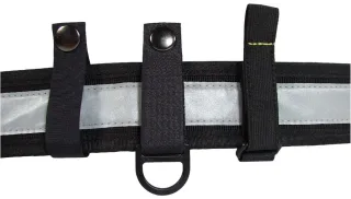 Ersatz- / Ergänzungs-Set der Sicherungsschlaufen passend zu RED, BLACK und QUICK Koppel | tee-uu | BELT-KEEPER | SET 4 + 1 | Klettflausch | GLOVE-FIX