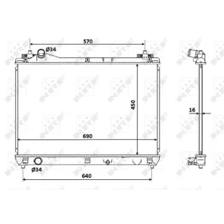 NRF K?hler f?r Antriebsbatterie Suzuki Grand Vitara 2