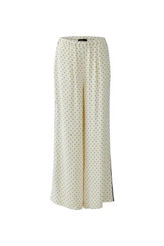 Oui - Hose white black - Gr. - 42