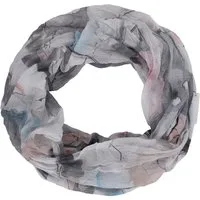 MIRROSI Loop Damen Schal mit Bunt-Muster Weich, Schlauchschal, (zweimal um den Hals wickelbar, ca.45x75cm), Damen Halstuch ideal für Frühling, Sommer oder Herbst