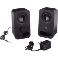 Logitech Z150 2 PC-Lautsprecher, Stereo Sound 6W Spitzenleistung 3.5mm Eingang Lautsprecher