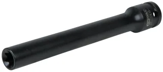 KS Tools 1/2" Bit-Stecknuss für Torx-E-Schrauben, E12, Länge 150 mm, phosphatiert - 911.4536