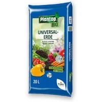 Plantop Blumenerde Plantop Bio Universal-Erde Kultursubstrat, torffrei, 20 Liter