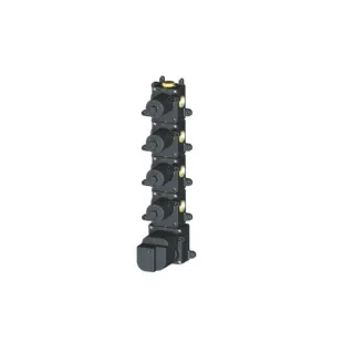 Herzbach Logic XL 4 Unterputz-Universal-Thermostat-Modul 11.240000.1.09 für 4 Verbraucher, mit Logic-Thermoelement