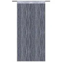 Bestlivings Fadenvorhang, Stangendurchzug, halbtransparent, Fadengardine mit Stangendurchzug (90 x 200cm bis 300 x 250cm)