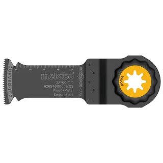 Metabo Tauchsägeblatt Starlock Plus Holz, HCS, 32 x 60 mm - 626946000
