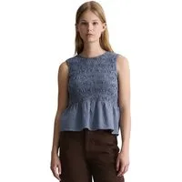 Marc O'Polo DENIM Blusentop aus Baumwolle-Mix