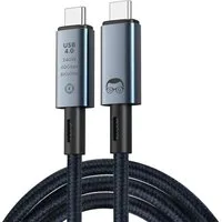 nerdig Thunderbolt 4 - 240W - Dockingstation Thunderbolt-Kabel, USB-C, USB-C (50 cm), E-Marker Chip