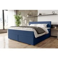 99rooms Boxspringbett Phönix (Schlafzimmerbett, Bett), mit Taschenfederkernmatratze, Topper und gepolstertem Cordstoff POSO