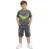 Fashion Boy T-Shirt & Shorts Sommerset T-Shirt + Shorts JS670e (Set, T-Shirt+Shorts)