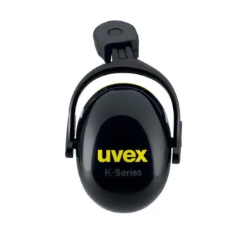 uvex pheos K2P Kapselgehörschutz Magnet Helmkapsel SNR 30 dB Größe S/M/L schwarz/gelb - 2600215