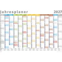 Poster MB 13 - Jahresplaner 2027 - Wandplaner Kalender Poster Druck - 91,5x61