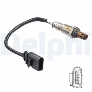Delphi Lambdasonde nach Katalysator Seat Skoda VW ES21267-12B1