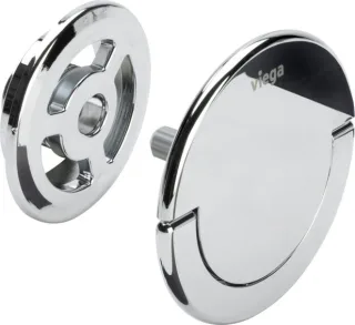 Viega Rosette Visign M4 6155.09 in Kunststoff verchromt 632267