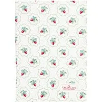 Greengate Geschirrtuch Berry Geschirrtuch petit white 70x50cm