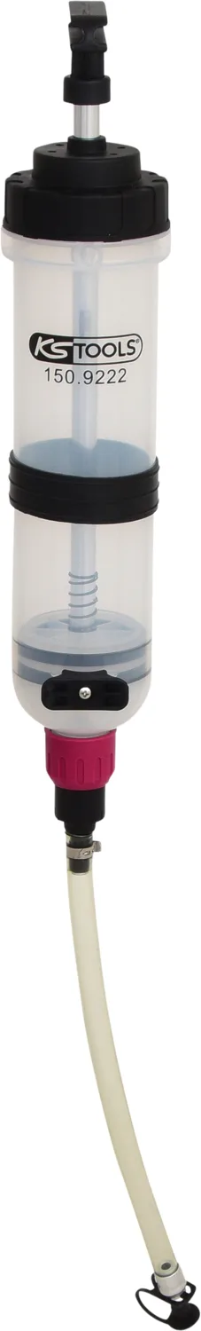 KS Tools Absaug- und Füllhandpumpe, 1,5 Liter - 150.9222