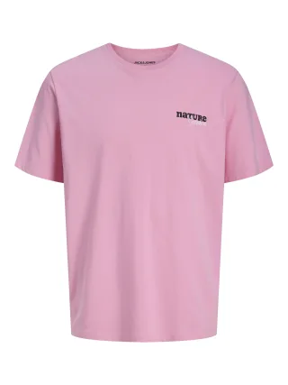 JACK&JONES - JJBALI TEE SS CREW NECK JNR Prism Pink - Gr. - 164