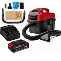 Einhell Nass-Trocken-Sauger Nass-Trockensauger TE-VC 18/10 Li Akku 2.5 Ah, Ladegerär, Zubehör