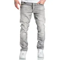 Amaci&Sons Stretch-Jeans Columbus Herren Regular Slim Denim Hose