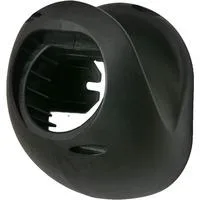 Typ 2 Kabelhalter, Wandhalterung schwarz, mit Steckergarage