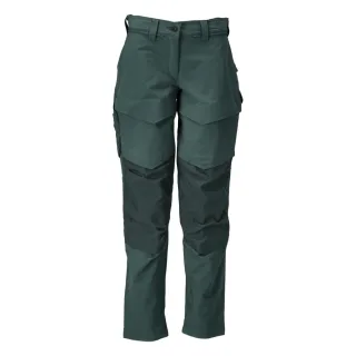 MASCOT Damen Hose mit Knietaschen CUSTOMIZED Waldgrün 42 - 22378-311-34-82C42