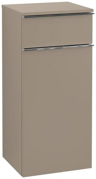 Villeroy & Boch Seitenschrank Venticello 404x866x372 mm 1 Tür 1 Schublade A:re Taupe A95011VM