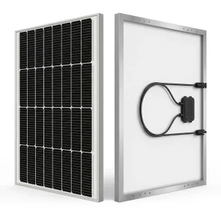 ZGZXSEXHZ 80W Portable Solar Panel 57x76cm High Efficiency For RV Camping Boat Pickup Off Grid Power System With Pre Dri