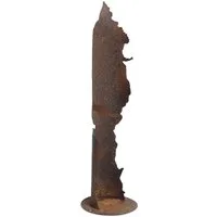 ESTEXO Dekosäule Pflanzsäule Edelrost 54 cm Rostsäule Gartendeko Rost Säule Garten