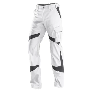 KÜBLER ACTIVIQ Damenhose weiß/anthrazit 48 - 2550 5365-1097-48