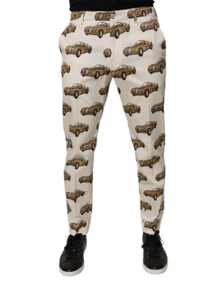Vintage Auto Druck Freizeit-Hosen