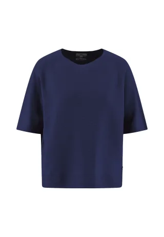 FYNCH-HATTON - SHORT SLEEVE FINE COTTON galaxy blue - Gr. - S