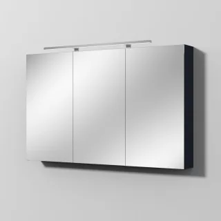 Sanipa Reflection Spiegelschrank MILLA 120 mit LED-Aufsatzleuchte, Marine-Matt, SD1451R SD1451R