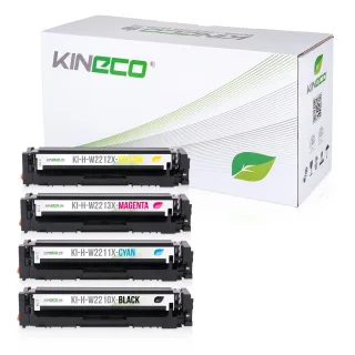 4 Toner kompatibel zu HP W2210X-W2213X XXL