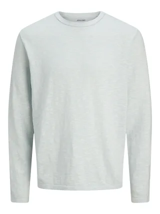 JACK&JONES - JJESUMMER KNIT CREW NECK SN celestial blue - Gr. - XXL