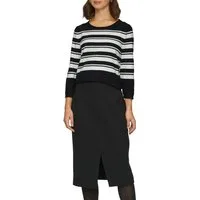 s.Oliver BLACK LABEL Streifenpullover mit Streifenmuster