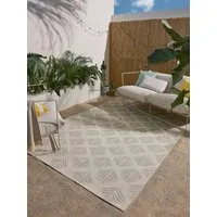 benuta Outdoorteppich Metro, rechteckig, Höhe: 5 mm, In- & Outdoorteppich, Robust für Garten, Terrasse, Balkon, Küche