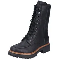 Rieker Winterstiefelette, Blockabsatz, Schnürstiefelette, Schnürboots mit Warmfiutter