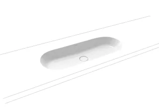 Kaldewei Unterbauwaschtisch CENTRO, Modell 3060ohne Überlauf 910x380mm, 903306003001 903306003001