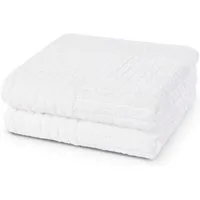 ROSS Handtücher CARRE, Frottier (Packung, 2-St), 100% Baumwolle, Rippenstruktur, große Farbauswahl