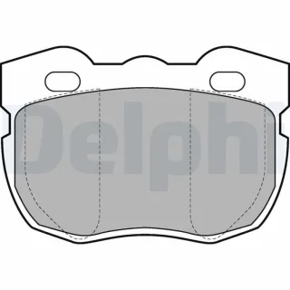Delphi Bremsbel?ge vorne Land Rover Defender Discovery Range LP599