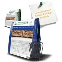 Schutzplane Abdeckplane Wasserdicht, 200g/m² Gewebeplane mit Ösen (Plane Wasserdicht mit Verstärkte Gummiecken -, UV-Schutz für Gartenplane, Bodenplane), inkl. Planenspanner