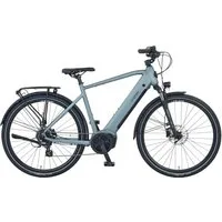 Prophete E-Bike Trekkingrad Entdecker 3.8, 8 Gang Shimano Altus Schaltwerk, Kettenschaltung, Mittelmotor, 540 Wh, Pedelec, Elektrofahrrad für Herren