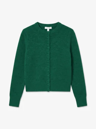 topshop - TSSIA KNITTED CARDIGAN NOOS Dark Green - Gr. - S