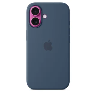 Apple iPhone 16 Silikon Case mit MagSafe ? Denim | myy23zm/a | Cover - Apple