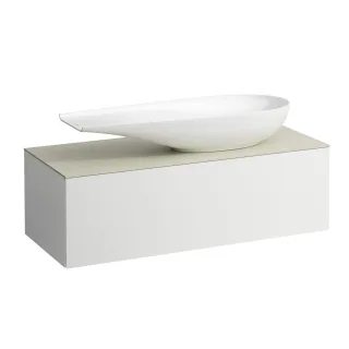 LAUFEN Waschtischunterschrank und Waschtischplatte ALESSI 500x1200x370 H4313230972601