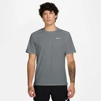 Nike Laufshirt M NK DF UV MILER SS mit reflektierenden Details, atmungsaktiv, schnell trocknend