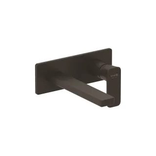KLUDI-RENON 2Loch-Wand-Einhandmischer 210 MM mattschwarz 422443975